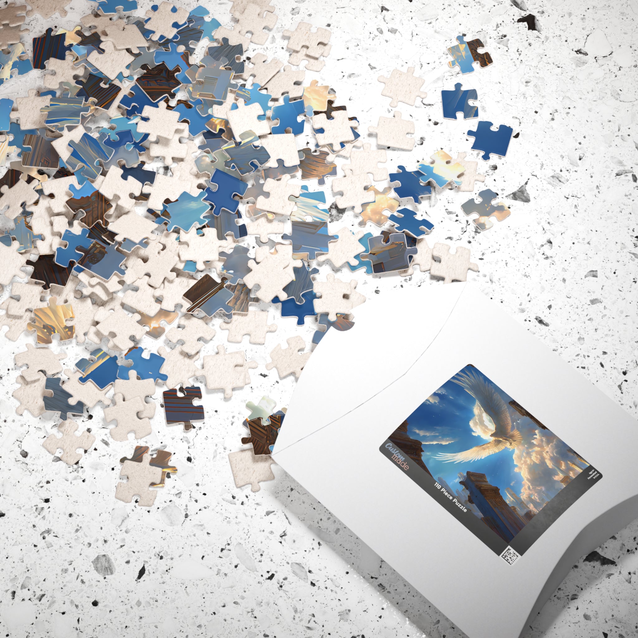 Horus jigsaw puzzle — shown from another angle