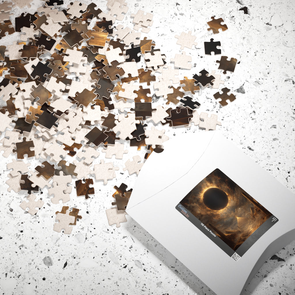 Ra jigsaw puzzle — design detail