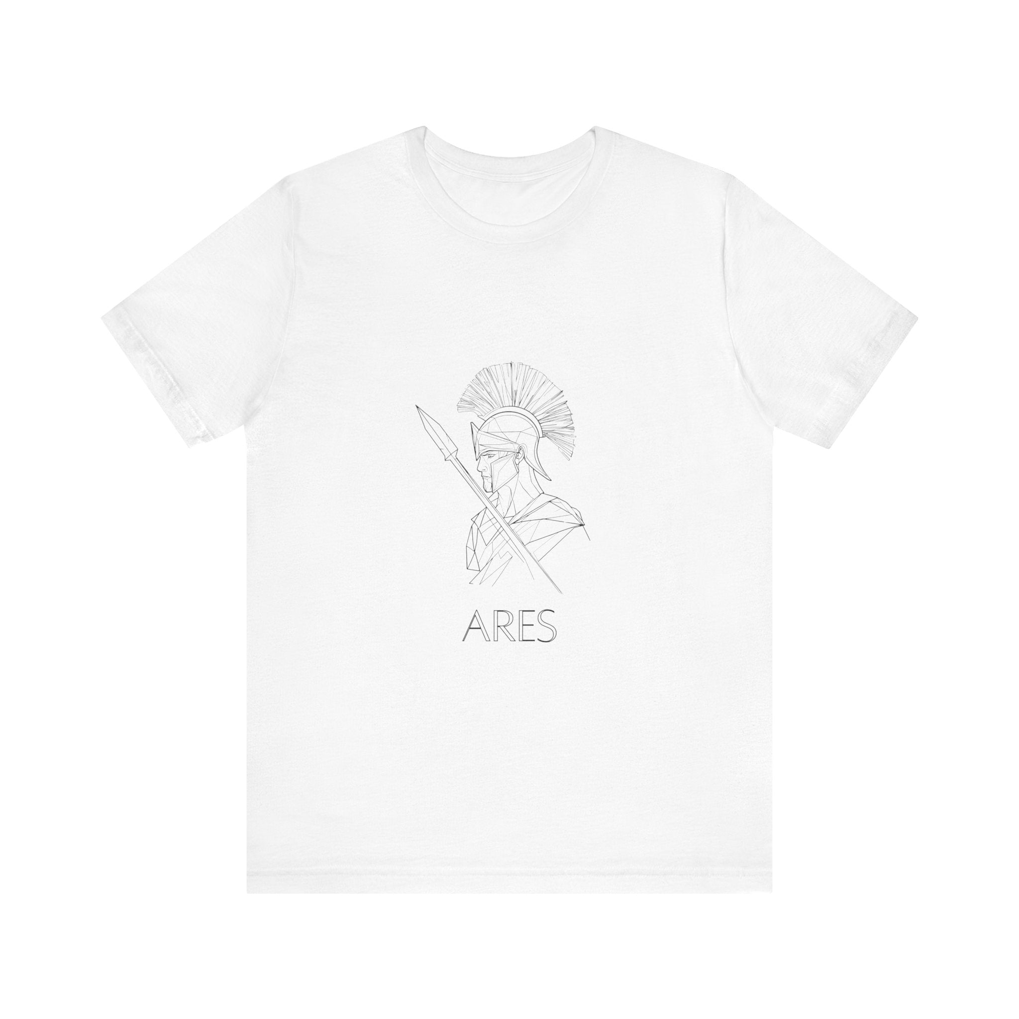 Ares Greek Mythology design printed on a t-shirt