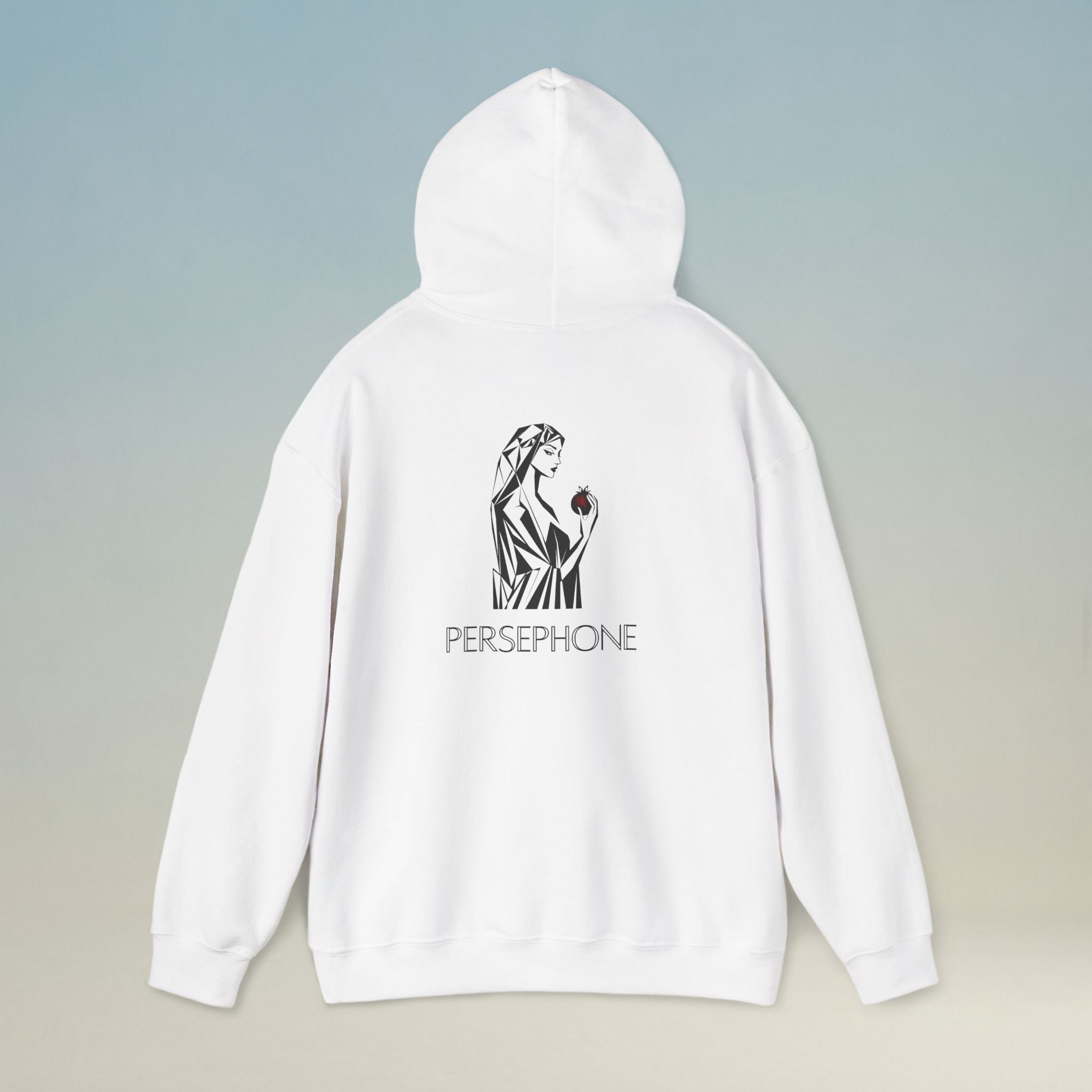 Persephone Greek Mythology design printed on a hoodie