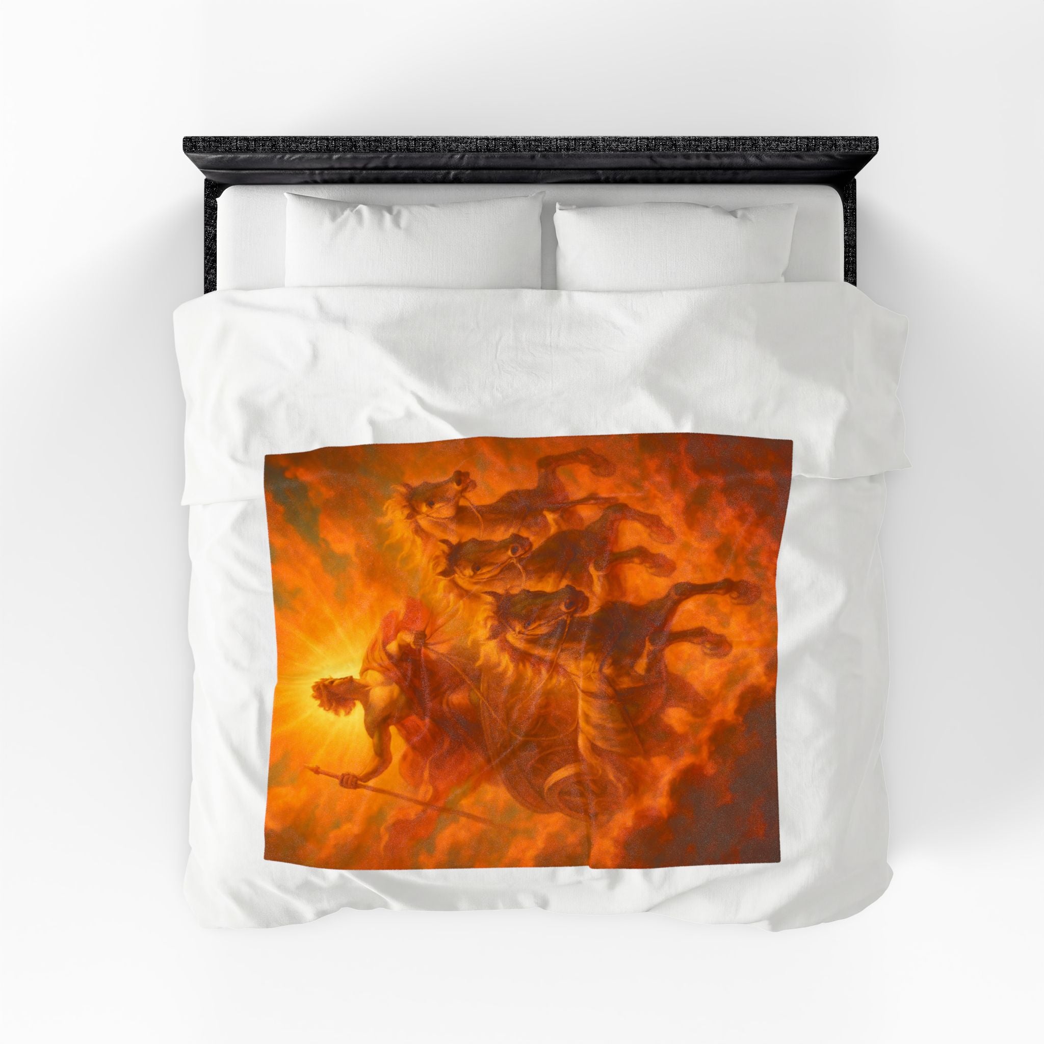 Helios plush blanket — design detail